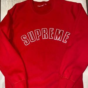 Men’s Red Supreme Sweatshirt XL
